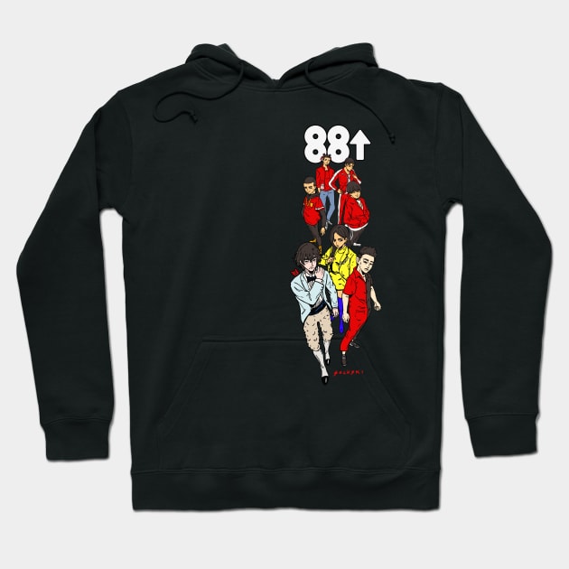 Eighty Eight Up Hoodie by hansoloski